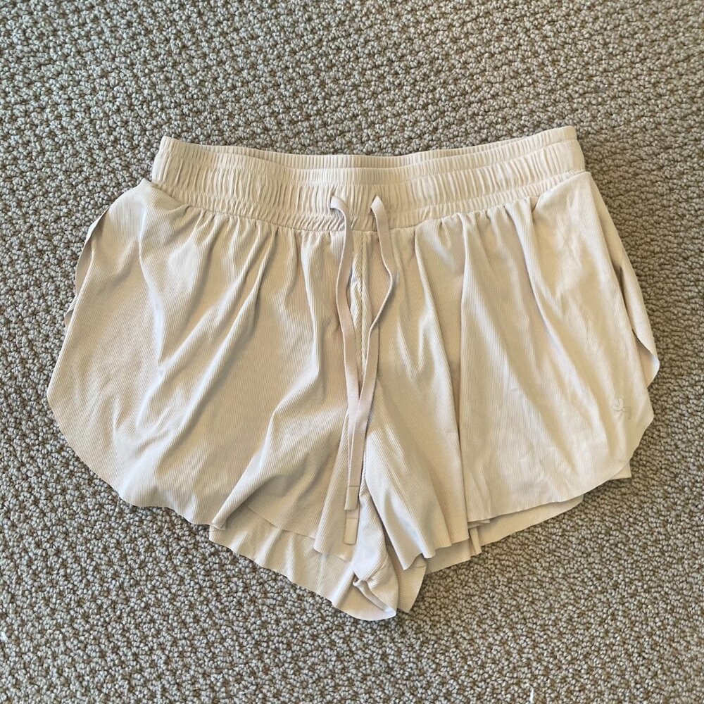 JoyLab Double Layer Run Shorts 2.5" (Ribbed)